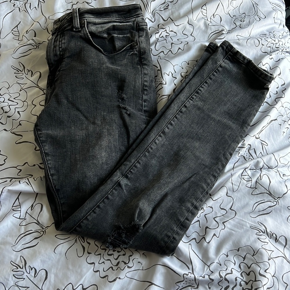 Aeropostale skinny black jeans